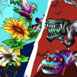 PLay Angry Plants Flower now!