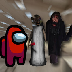 Play Backrooms Among Us Rolling Giant now!