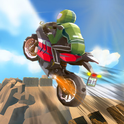 Play Cartoon Moto Stunt now!