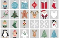 Play Christmas Card Memory now!