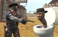 Play Cowboy vs Skibidi Toilets now!