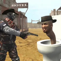 PLay Cowboy vs Skibidi Toilets now!