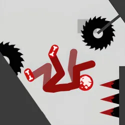 PLay Fall Red Stickman now!