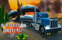 Play 18 Wheeler Driving Sim now!