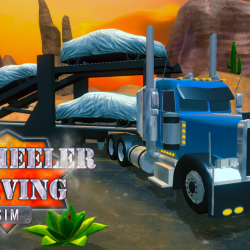 Play 18 Wheeler Driving Sim now!