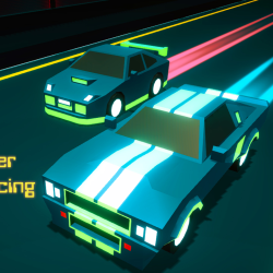 Play 2 Player Dark Racing now!