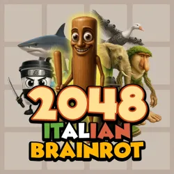 PLay 2048 Italian Brainrot now!