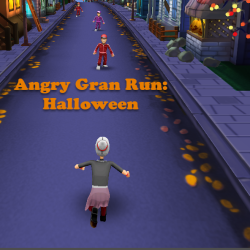 Play Angry Gran Run: Halloween now!