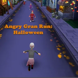 PLay Angry Gran Run: Halloween now!