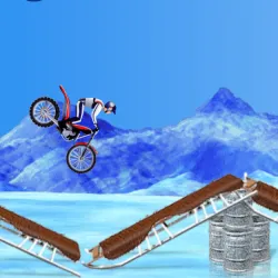 PLay Bike Mania 3 On Ice now!