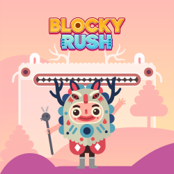 Play Blocky Rush now!