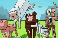 Play Brain IQ test Minecraft Quiz now!