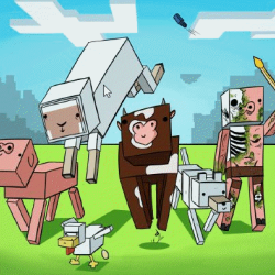 Play Brain IQ test Minecraft Quiz now!