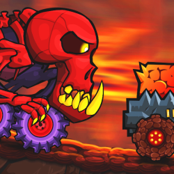Play Car Eats Car: Volcanic Adventure now!