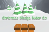 Play Christmas Sledge Rider 3D now!