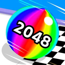 PLay Color Ball Run 2048 now!