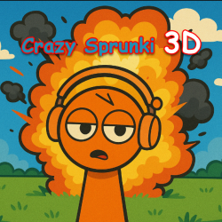 Play Crazy Sprunki 3D now!