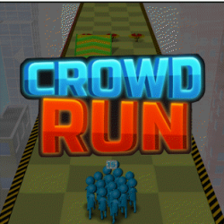 Play Crowd Run 3D now!