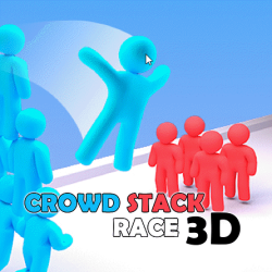 Play Crowd Stack Race 3D now!