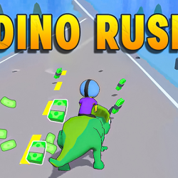 Play Dino Rush - Hypercasual Runner now!