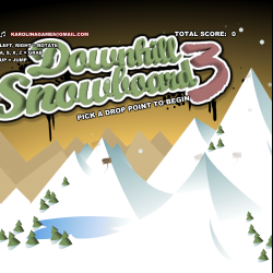 Play Downhill Snowboard 3 now!