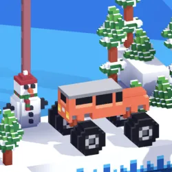 Play Drive Mad Winter now!