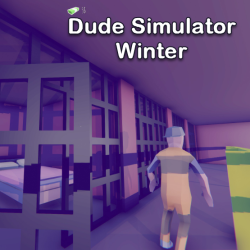 Play Dude Simulator: Winter now!