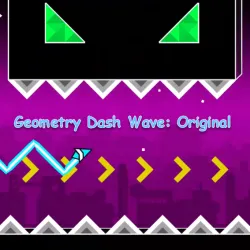 Play Geometry Dash Wave: Original Game