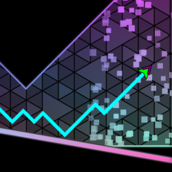 Play Geometry Wave: Neon Challenge now!
