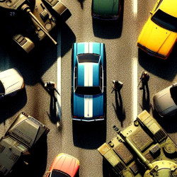 Play GTA Car Rush now!