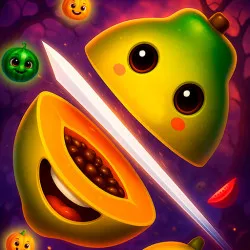 Play Halloween Fruit Slice now!