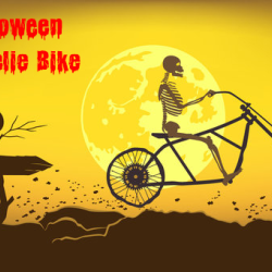Play Halloween Wheelie Bike now!