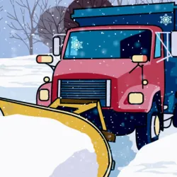 PLay Hidden Snowflakes in Plow Trucks now!