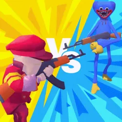 PLay Huggy Army Commander now!