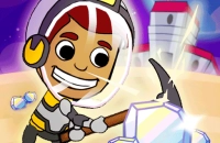 Play Idle Miner Space Rush now!
