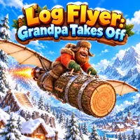 Log Flyer: Grandpa Takes Off
