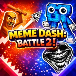Play Meme Dash: Battle 2! Game