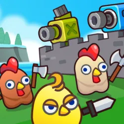 PLay Merge Cannon: Chicken Defense now!
