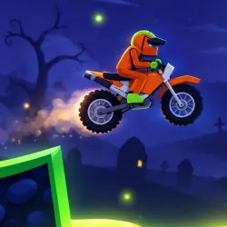 Play Moto Extreme: Halloween Land Game