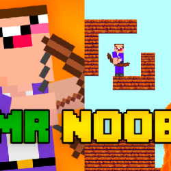 Play Mr Noob Vs Zombies now!