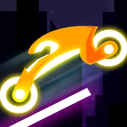 PLay Neon Hill Rider now!
