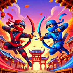 PLay Ninja Wars: Battle Simulator now!