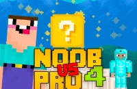 Play Noob Vs Pro 4 Lucky Block now!