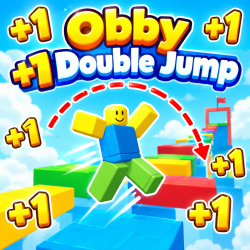 Play Obby +1 Double Jump now!