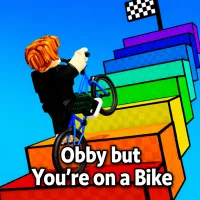 Obby but You're on a Bike