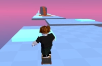 Play Obby: Space Skateboard now!