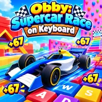 Obby: Supercar Race on Keyboard