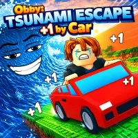 Obby: Tsunami Escape +1 by Car