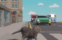 Play OIIAOIIA Cat: Crossing Road now!