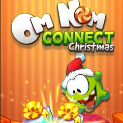 Play Om Nom Connect Christmas now!
